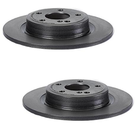 Mercedes Brakes Kit - Pads & Rotors Front and Rear (320mm/295mm) (Ceramic) 246423011207 - Brembo 1637372KIT